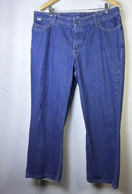Carhartt FR Jeans Womens 16 X 28 NFPA 2112 Fire Resistant force work Straight